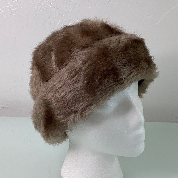 Vintage Fashions by Sears Faux Fur hat size OSFM EUC main image 9